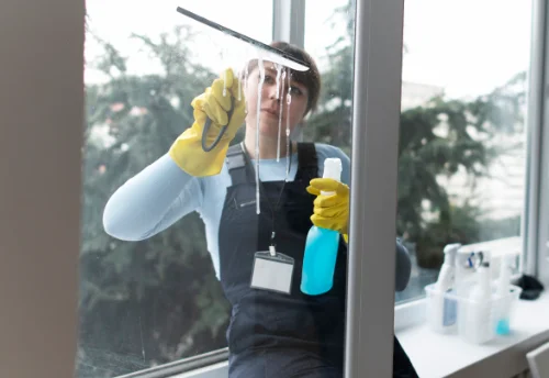 Nettoyage de vitres intérieures et extérieures à Canté